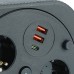 HM16-4-03-USB Удлинитель 4-местный с/з, 3x1,5мм2, 3м, 230В, 16А, 2USB+1С, 2,4А, черный 50836 HM16-4-03-USB Удлинитель 4-местный с/з, 3x1,5мм2, 3м, 230В, 16А, 2USB+1С, 2,4А, черный 50836
