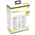 Удлинитель 6-местный c/з 3x1 мм2, 3 м, 250В, 10А, 4USB+2Type-C 2,4А, серия Home plus, белый STEKKER HM09-66-02 49982 Удлинитель 6-местный c/з 3x1 мм2, 3 м, 250В, 10А, 4USB+2Type-C 2,4А, серия Home plus, белый STEKKER HM09-66-02 49982