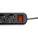 Удлинитель четырехместный с/з с выключателем STEKKER HM03-41-02 3x0,75, 2м, серия Home (У10А-003), черный 50424 Удлинитель четырехместный с/з с выключателем STEKKER HM03-41-02 3x0,75, 2м, серия Home (У10А-003), черный 50424