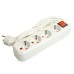 Удлинители STEKKER 49361, серия Home, цвет белый, длина 7 м, количество розеток 4, сталь, сечение кабеля 1 мм2, тип кабеля ПВС, материал кабеля -, ток 16А, напряжение 250В, максимальная нагрузка 3520Вт, тип вилки - прямая. Диапазон рабочих температур +1.. Удлинители STEKKER 49361, серия Home, цвет белый, длина 7 м, количество розеток 4, сталь, сечение кабеля 1 мм2, тип кабеля ПВС, материал кабеля -, ток 16А, напряжение 250В, максимальная нагрузка 3520Вт, тип вилки - прямая. Диапазон рабочих температур +1..