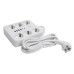 Удлинитель 6-местный c/з 3x1 мм2, 3 м, 250В, 10А, 4USB+2Type-C 2,4А, серия Home plus, белый STEKKER HM09-66-02 49982 Удлинитель 6-местный c/з 3x1 мм2, 3 м, 250В, 10А, 4USB+2Type-C 2,4А, серия Home plus, белый STEKKER HM09-66-02 49982