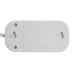 Удлинитель двухместный с/з STEKKER HM06-21-03 3x1мм2, 3м, серия Home, белый 49340