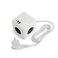HM10-41-01 Удлинитель 3-местный с/з, 3x1мм2, 1.5м, 250В, 16А, 2USB+1С, 5V 3,1А, серия Comfort, белый 49571 HM10-41-01 Удлинитель 3-местный с/з, 3x1мм2, 1.5м, 250В, 16А, 2USB+1С, 5V 3,1А, серия Comfort, белый 49571