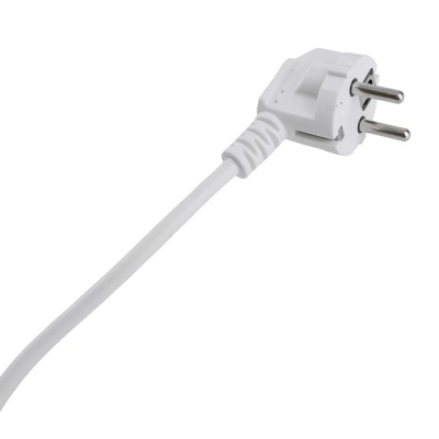 Удлинитель 3-местный с/з с выключ. STEKKER HM071-31-05 3x1мм2, 5м, 250В, 16А, 1USB+2C, 2.4A, сер Home, белый 50138