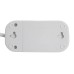 Удлинитель двухместный с/з STEKKER HM06-21-02 3x1мм2, 2м, серия Home, белый 49339
