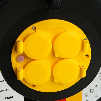 Удлинители STEKKER STD44, серия Standart, цвет черный, длина 25 м, количество розеток 4, латунь, сечение кабеля -, тип кабеля -, материал кабеля -, ток 16А, напряжение 250В, максимальная нагрузка 3520Вт, тип вилки - -. Диапазон рабочих температур -, степе