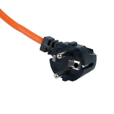 Удлинитель на пластиковой катушке Stekker STD02-11-30 (UG), 30м, 1гнездо с/з 3*1, оранжевый, серия Standart 39635