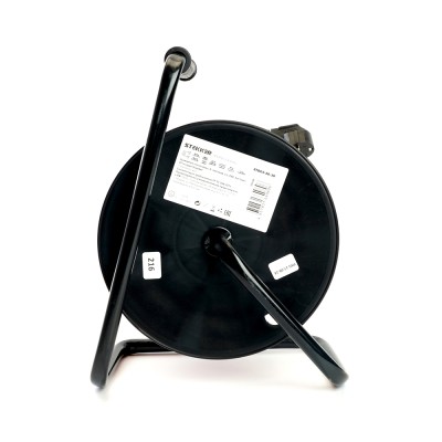 Удлинитель на катушке Stekker STD03-20-30 Standart 4-местный с/з ПВС 3*1,5, оранжевый, 16А, IP20,30м (50184) 50184