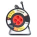 Удлинитель на катушке Stekker STD01-40-30 (ТЕН303-196) Standart 4-х местный с/з ПВС 3*1, оранжевый, 16А, IP40, 30м 49390