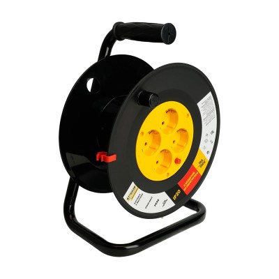 Удлинители STEKKER STD40, серия Standart, цвет черный, длина 25 м, количество розеток 4, латунь, сечение кабеля -, тип кабеля -, материал кабеля -, ток 16А, напряжение 250В, максимальная нагрузка 3520Вт, тип вилки - -. Диапазон рабочих температур -, степе