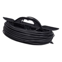 Удлинитель-шнур на рамке 1-местный c/з Stekker, HM02-01-30, 30м, 3*0,75, серия Home (УХз-10), черный 39225 Удлинитель-шнур на рамке 1-местный c/з Stekker, HM02-01-30, 30м, 3*0,75, серия Home (УХз-10), черный 39225