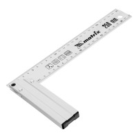 Угольник, 250 мм, алюминиевый, литой Matrix Угольник, 250 мм, алюминиевый, литой Matrix