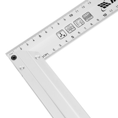 Угольник, 250 мм, алюминиевый, литой Matrix Угольник, 250 мм, алюминиевый, литой Matrix