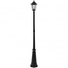 Светильник садово-парковый Feron 6211 столб 100W E27 230V, черный