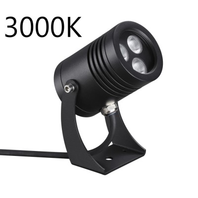 6648/6WA3 NATURE ODL25 725 черный/металл Фасадный поворотный светильник на 360° IP67 LED CREE 6W 3000K AC85-265V STIMA