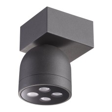 358113 STREET NT19 366 темно-серый Ландшафтный настен.светильник IP65 LED 3000К 10W GALEATI Novotech