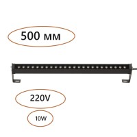 7040/10WL NATURE ODL25 721 черный/металл Фасадный поворотный на 180° светильник IP65 LED 10W 3000K 759Лм AC220-240V GRAZE