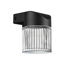 359291 STREET NT24 000 черный Светильник ландшафтный настенный IP65 LED 7W 4000K 175-265V ESTIMA Novotech