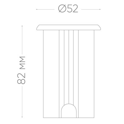 Светодиодный светильник Feron SP2812 1W 2700K AC/DC12V IP68 32162