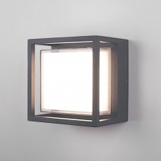 Уличный настенный светодиодный светильник Серый 1533 TECHNO LED 266.4
