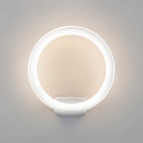 Уличный настенный светодиодный светильник Ring IP54 1710 TECHNO LED белый 83.5
