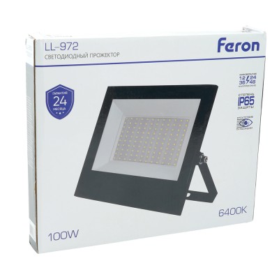 Светодиодный прожектор Feron LL-922 IP65 100W 6400K 51631