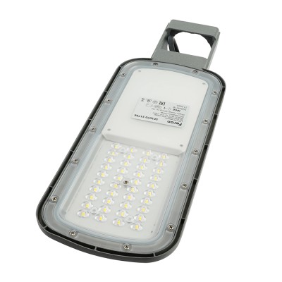 Светодиодный уличный консольный светильник Feron SP3070 30W 5000K 90-300V, серый 51796