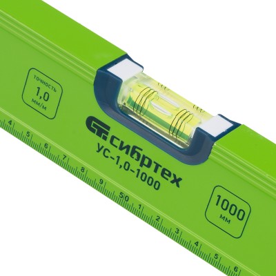Уровень алюминиевый УС-1, 0-1000, фрезерованный, 3 глазка, рукоятки, 1000 мм Сибртех Уровень алюминиевый УС-1, 0-1000, фрезерованный, 3 глазка, рукоятки, 1000 мм Сибртех