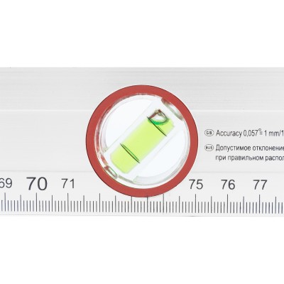 Уровень алюминиевый, 800 мм, 3 глазка, линейка Sparta Уровень алюминиевый, 800 мм, 3 глазка, линейка Sparta