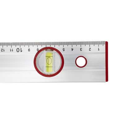 Уровень алюминиевый, 400 мм, 2 глазка, линейка Sparta