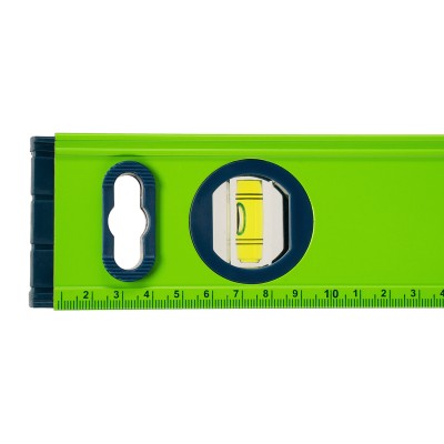 Уровень алюминиевый УСМ-0,5-1200, фрезерованный, 3 глазка, магнитный, рукоятки, 1200 мм Сибртех