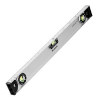 Уровень алюминиевый "Рельс", 600 мм, 3 глазка (1 поворотный) Matrix