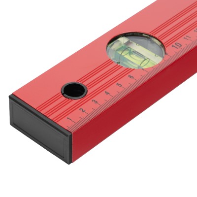 Уровень алюминиевый, 1500 мм, 3 глазка, красный, линейка Matrix