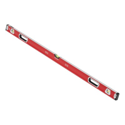 Уровень алюминиевый, магнит, фрезерованный, 3 глазка (1 зеркальный) двухкомпонентные рукоятки, 1500 мм Matrix