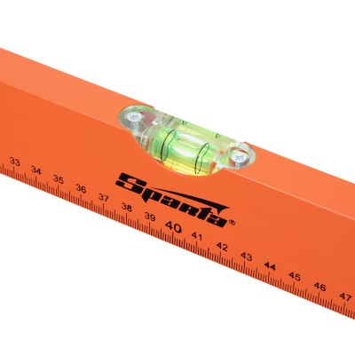 Уровень алюминиевый, 800 мм, 3 глазка, желтый, линейка Sparta Уровень алюминиевый, 800 мм, 3 глазка, желтый, линейка Sparta