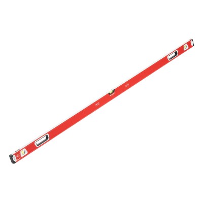 Уровень алюминиевый, магнит, фрезерованный, 3 глазка (1 зеркальный) двухкомпонентные рукоятки, 2000 мм Matrix