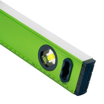 Уровень алюминиевый УСМ-0,5-1500, фрезерованный, 3 глазка, магнитный, рукоятки, 1500 мм Сибртех