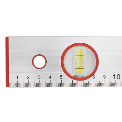 Уровень алюминиевый, 800 мм, 2 глазка, линейка Sparta