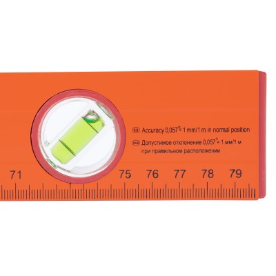 Уровень алюминиевый, 800 мм, 3 глазка, желтый, линейка Sparta Уровень алюминиевый, 800 мм, 3 глазка, желтый, линейка Sparta