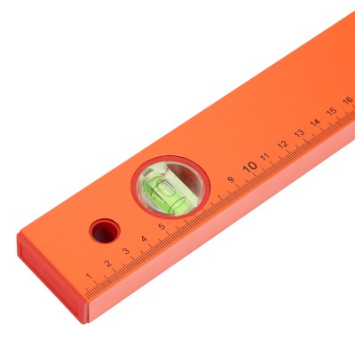 Уровень алюминиевый, 800 мм, 3 глазка, желтый, линейка Sparta Уровень алюминиевый, 800 мм, 3 глазка, желтый, линейка Sparta