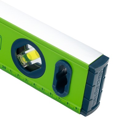 Уровень алюминиевый УСМ-0,5-400, фрезерованный, 3 глазка, магнитный, 400 мм Сибртех Уровень алюминиевый УСМ-0,5-400, фрезерованный, 3 глазка, магнитный, 400 мм Сибртех