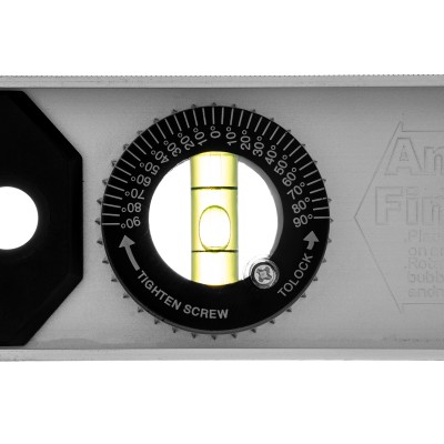 Уровень алюминиевый "Рельс", 800 мм, 3 глазка (1 поворотный) Matrix