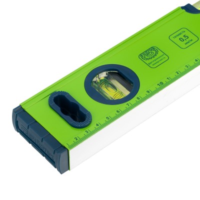 Уровень алюминиевый УСМ-0,5-400, фрезерованный, 3 глазка, магнитный, 400 мм Сибртех Уровень алюминиевый УСМ-0,5-400, фрезерованный, 3 глазка, магнитный, 400 мм Сибртех