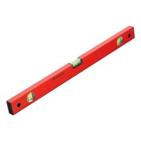 Уровень алюминиевый, 600 мм, 3 глазка, красный, линейка Matrix