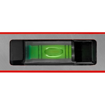 Уровень алюминиевый магнитный, 400 мм, фрезерованный, 3 глазка (1 зеркальный) усиленный Matrix