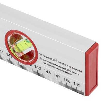 Уровень алюминиевый, 1500 мм, 3 глазка, линейка Sparta Уровень алюминиевый, 1500 мм, 3 глазка, линейка Sparta