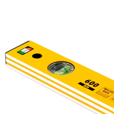 Уровень алюминиевый, 600 мм, фрезерованный, 3 глазка Denzel Уровень алюминиевый, 600 мм, фрезерованный, 3 глазка Denzel