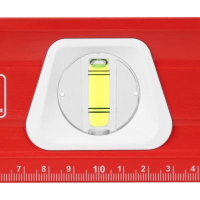 Уровень алюминиевый, магнит, фрезерованный, 3 глазка (1 зеркальный) 400 мм Matrix
