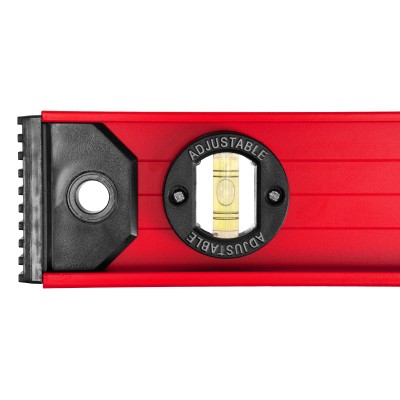 Уровень алюминиевый "Рельс", 1200 мм, 3 глазка, усиленный Matrix Уровень алюминиевый "Рельс", 1200 мм, 3 глазка, усиленный Matrix