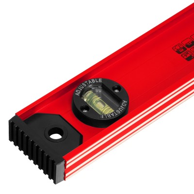 Уровень алюминиевый "Рельс", 1200 мм, 3 глазка, усиленный Matrix Уровень алюминиевый "Рельс", 1200 мм, 3 глазка, усиленный Matrix